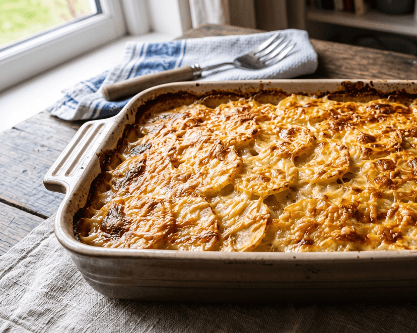Gratin dauphinois moelleux de Stéphanie Le Quellec
