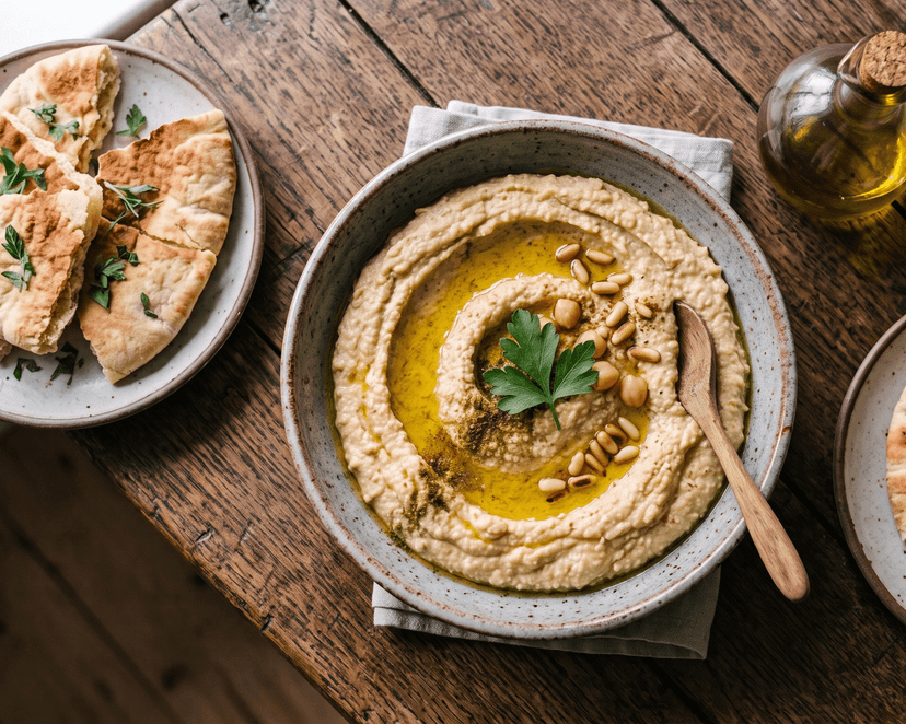 Le houmous de Cyril Lignac