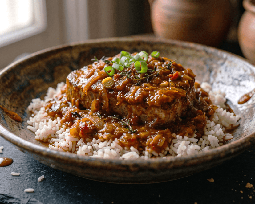 Daube de thon antillaise