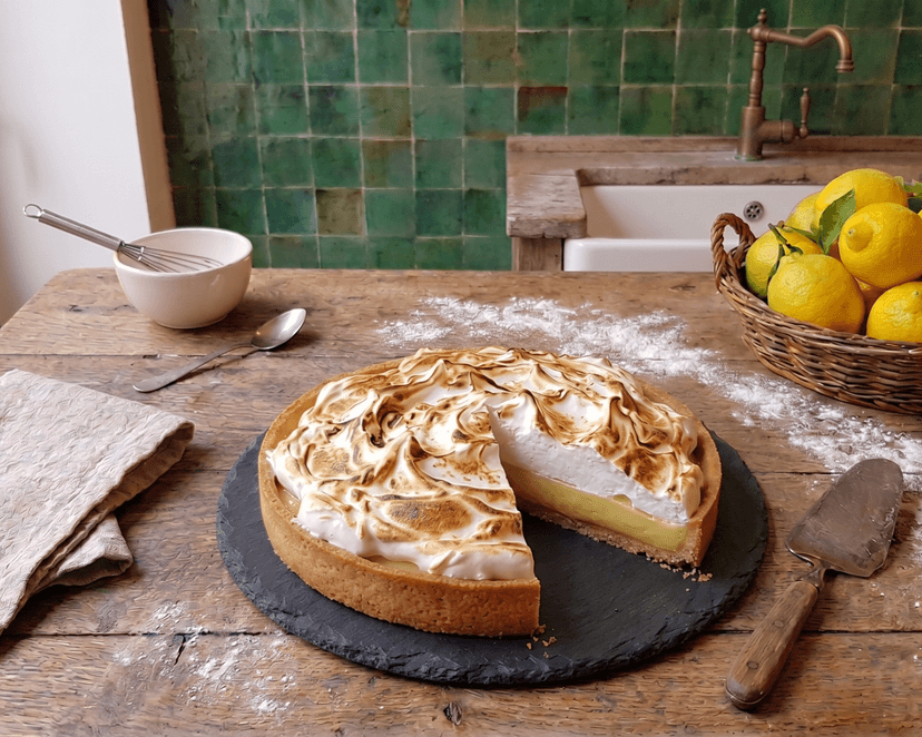 Tarte au citron meringuée